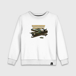 Детский свитшот Bombardino Crocodillo