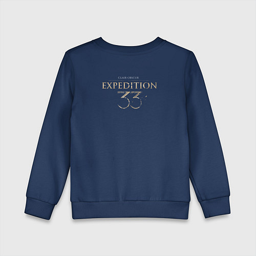 Детский свитшот Clair Obscur Expedition 33 Esquie / Тёмно-синий – фото 2