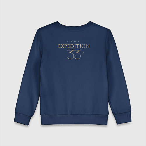 Детский свитшот Clair Obscur Expedition 33 Maelle / Тёмно-синий – фото 2
