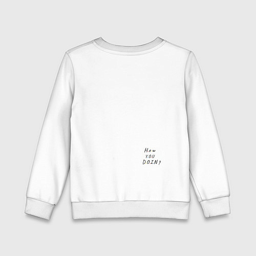 Детский свитшот Художниик друзья / Белый – фото 2