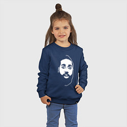 Свитшот хлопковый детский Clippers - James Harden, цвет: тёмно-синий — фото 2