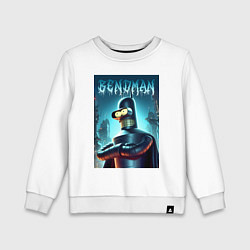 Детский свитшот Bender Batman - ai art collaboration