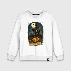 Детский свитшот Halloween mansion