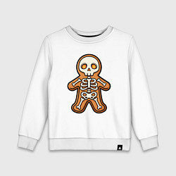 Детский свитшот Скелет печеньки