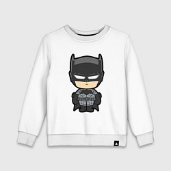 Свитшот хлопковый детский Batman baby, цвет: белый