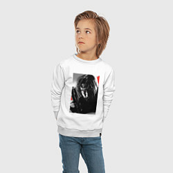 Свитшот хлопковый детский John Wick killer, цвет: белый — фото 2