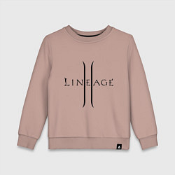 Детский свитшот Lineage logo