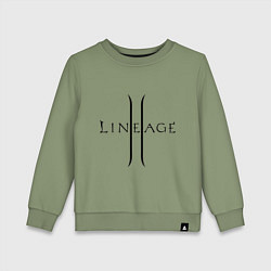 Детский свитшот Lineage logo