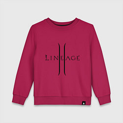 Детский свитшот Lineage logo