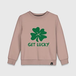 Детский свитшот Get lucky