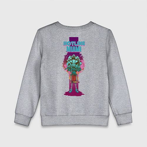 Детский свитшот HM: Hooking Over People? / Меланж – фото 2