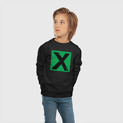Свитшот хлопковый детский Ed Sheeran X, цвет: черный — фото 2