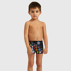 Плавки для мальчика PSG LOGOBOMBING, цвет: 3D-принт — фото 2