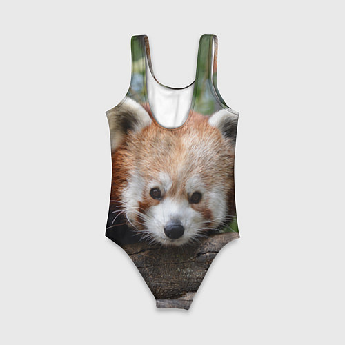 Детский купальник Красная панда / 3D-принт – фото 2