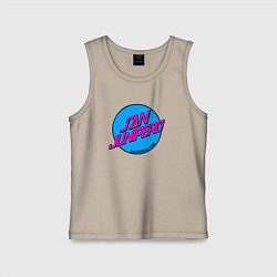 Майка детская хлопок San Junipero, цвет: миндальный