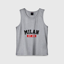 Детская майка FC Milan Est. 1899