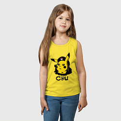 Майка детская хлопок Чю Гевара (Chu Guevara), цвет: желтый — фото 2