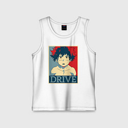 Майка детская хлопок My Hero Academia Drive, цвет: белый