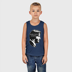 Майка детская хлопок Baba Yaga is Coming, цвет: тёмно-синий — фото 2