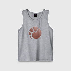 Майка детская хлопок MINMATAR, цвет: меланж