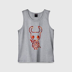 Майка детская хлопок Hollow Knight, цвет: меланж