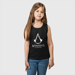 Майка детская хлопок Assassin’s Creed, цвет: черный — фото 2