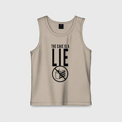 Майка детская хлопок PORTAL, цвет: миндальный