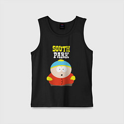 Майка детская хлопок SOUTH PARK, цвет: черный