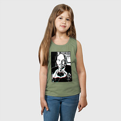 Майка детская хлопок Ленин Oko, цвет: авокадо — фото 2