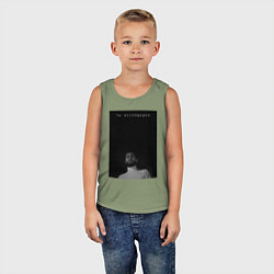 Майка детская хлопок Ты беспощадна, цвет: авокадо — фото 2