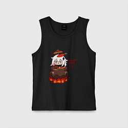 Детская майка Genshin Impact Paimon food