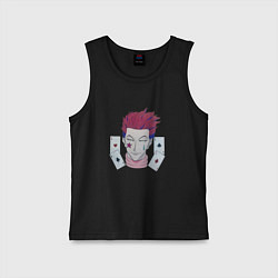 Майка детская хлопок Хисока Мороу, цвет: черный