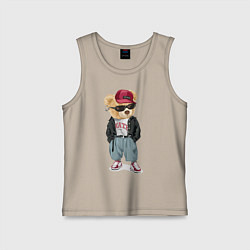 Детская майка Мопс уличный стиль