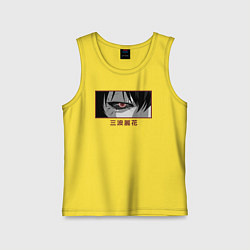Майка детская хлопок Глаз Гуля, цвет: желтый