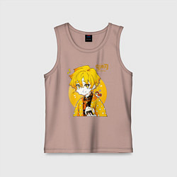 Детская майка Зеницу Агацума Kimetsu no Yaiba