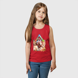 Майка детская хлопок Ark Survival АРК СУРВИВАЛ Z, цвет: красный — фото 2