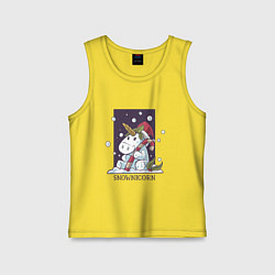 Детская майка Snownicorn