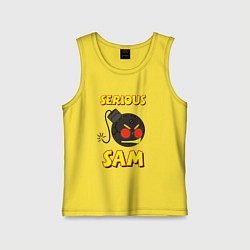 Детская майка Serious Sam Bomb Logo