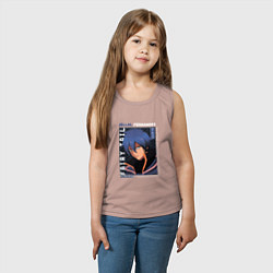 Майка детская хлопок Жерар Фернандес Fairy Tail, цвет: пыльно-розовый — фото 2