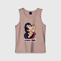 Детская майка Бумажный дом La casa de papel