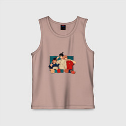 Детская майка Троица из бензопилы