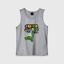 Майка детская хлопок Super Mario - Spike - Character, цвет: меланж