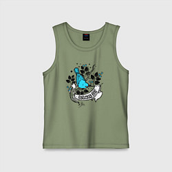 Детская майка Птица и ягоды - follow me