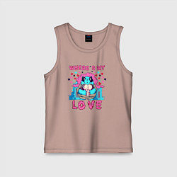 Детская майка Где ты моя любовь