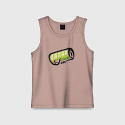 Детская майка Сын - полный заряд батарейки - Семейный лук