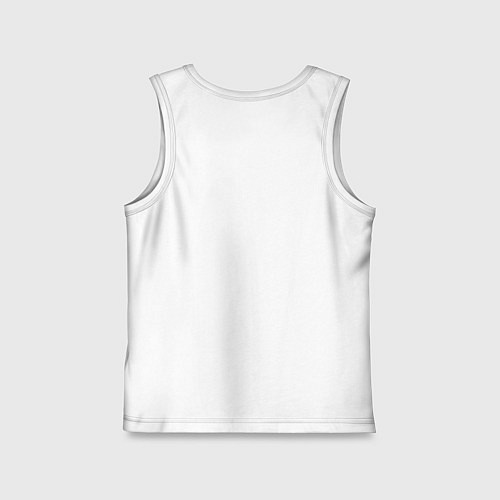 Детская майка Снегири и цветы / Белый – фото 2