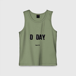 Детская майка D DAY Agust D