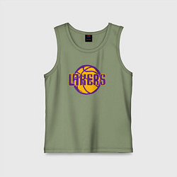 Детская майка Lakers ball