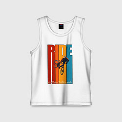 Детская майка MTB - ride