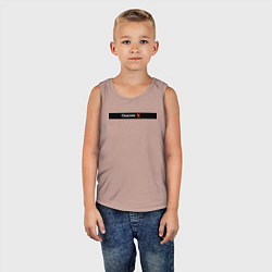 Майка детская хлопок Сахалин регион России, цвет: пыльно-розовый — фото 2